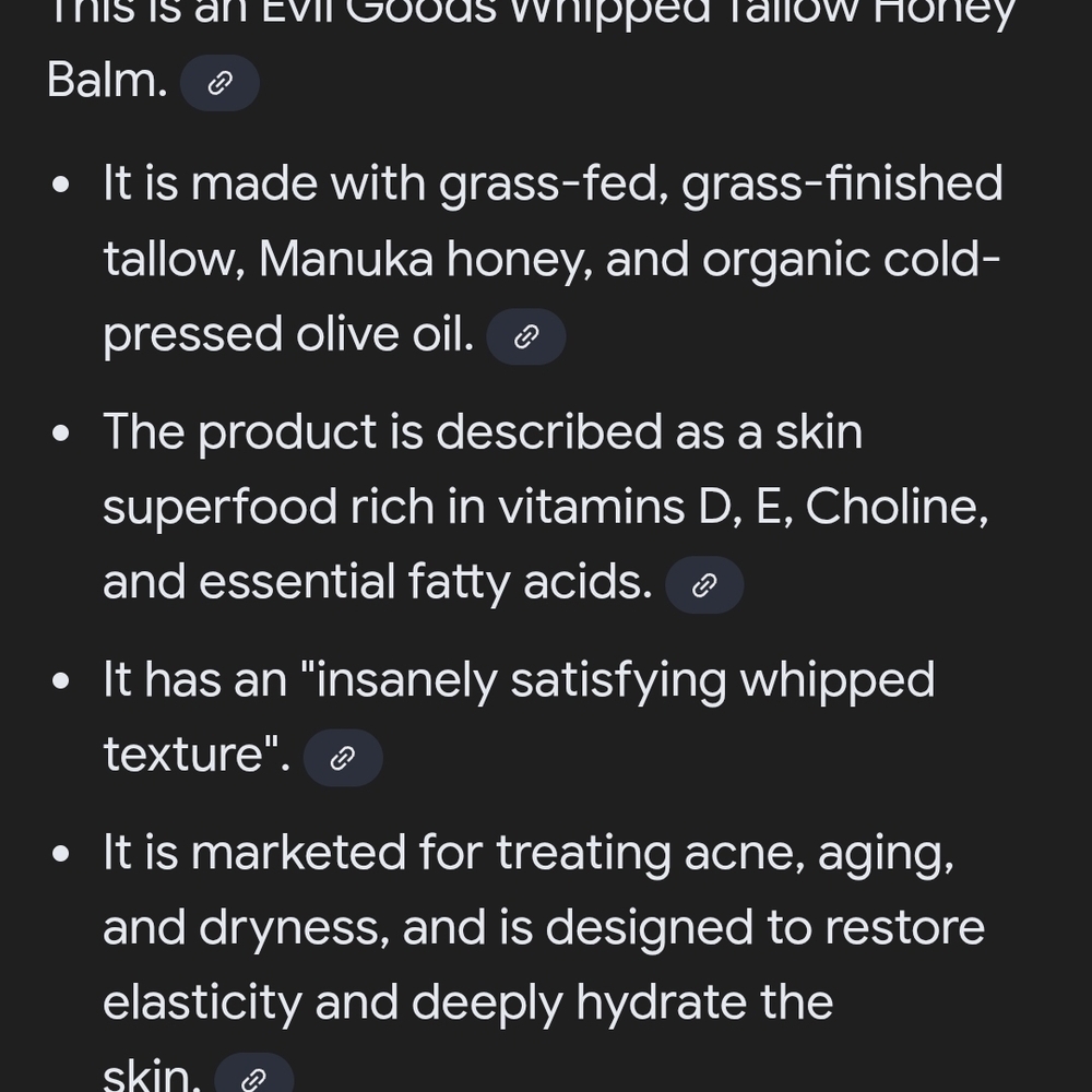 Whipped Tallow Honey Balm - Picture 3 of 3